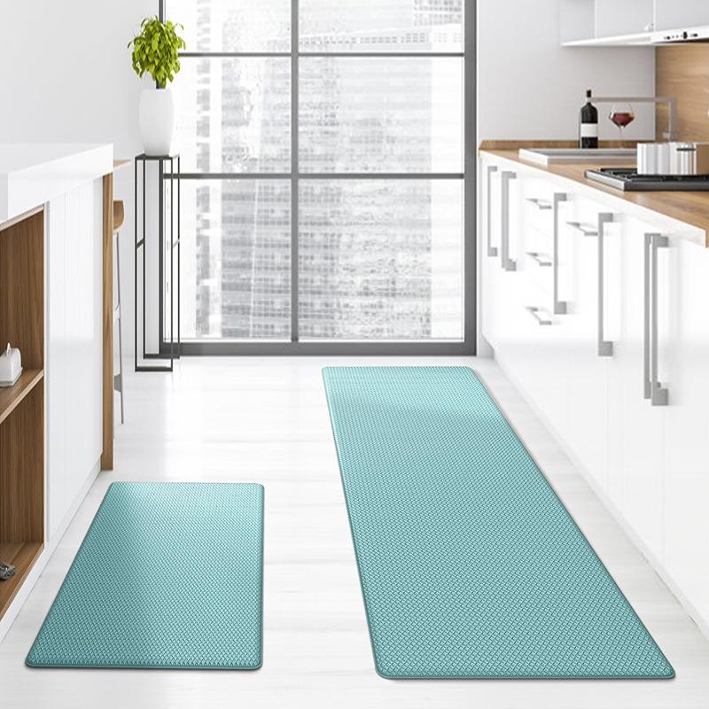 PVC Kitchen Floor Mat Long Strip Non-slip Oil-proof Waterproof Rug Household Carpet for Kitchen Alfombra De Cocina