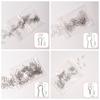 100pcs High Temperature Resistance Jump Rings Pyrography Wire Tips Wire  Ceramic Jewelry