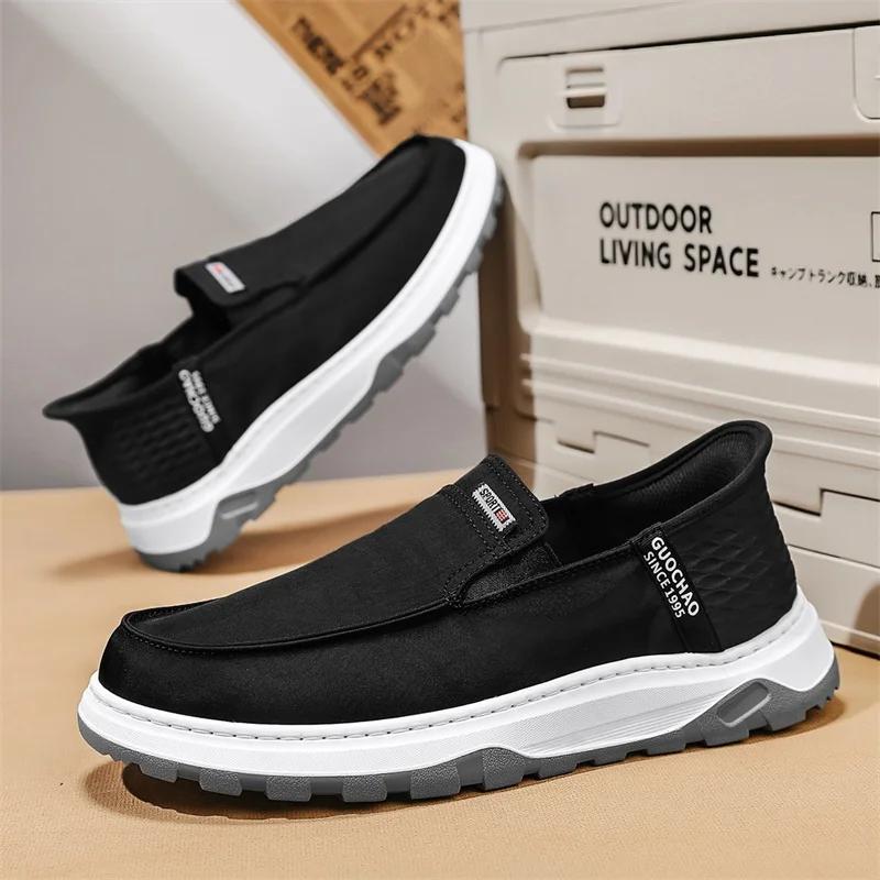 Summer Light Comfort Men's Loafers Soft Sole Breathable Casual Shoes for Men Fashion Outdoor Sneakers Cloth Shoes Zapatos Hombre