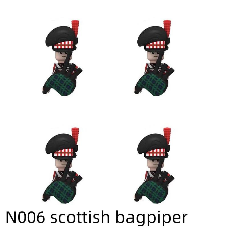 Napoleonische Kriege Militärsoldaten Bausteine WW2 Britisch Frankreich Füsiliere Gewehre Russisch Preußen Fußgarde Steine Kinderspielzeug