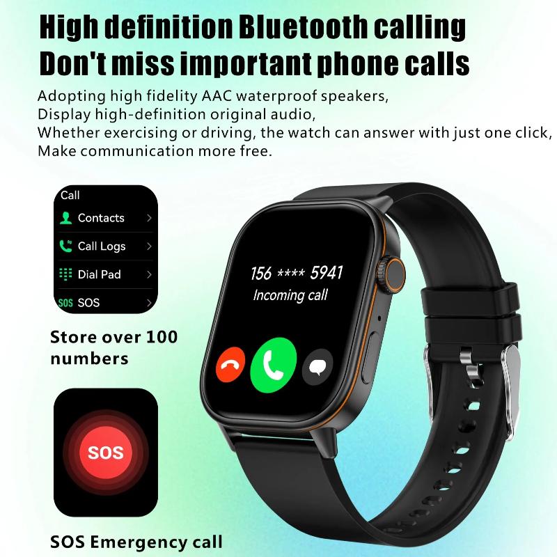 2025 New GPS Positioning Smart Watch Lightweight Fashionable Sports Compass Outdoor Adults Men Women's SmartWatch Health SOS Elderly