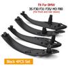 Front Rear Left Right Interior Door Handle Cover Trim Set For BMW 3 4 Series M3 M4 F30 F31 F34 F36 F32 F33 F80 F82 F83 318 320