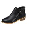 Plus Size Suede Women's Ankle Boots - Autumn/Winter 2021, European & American Style