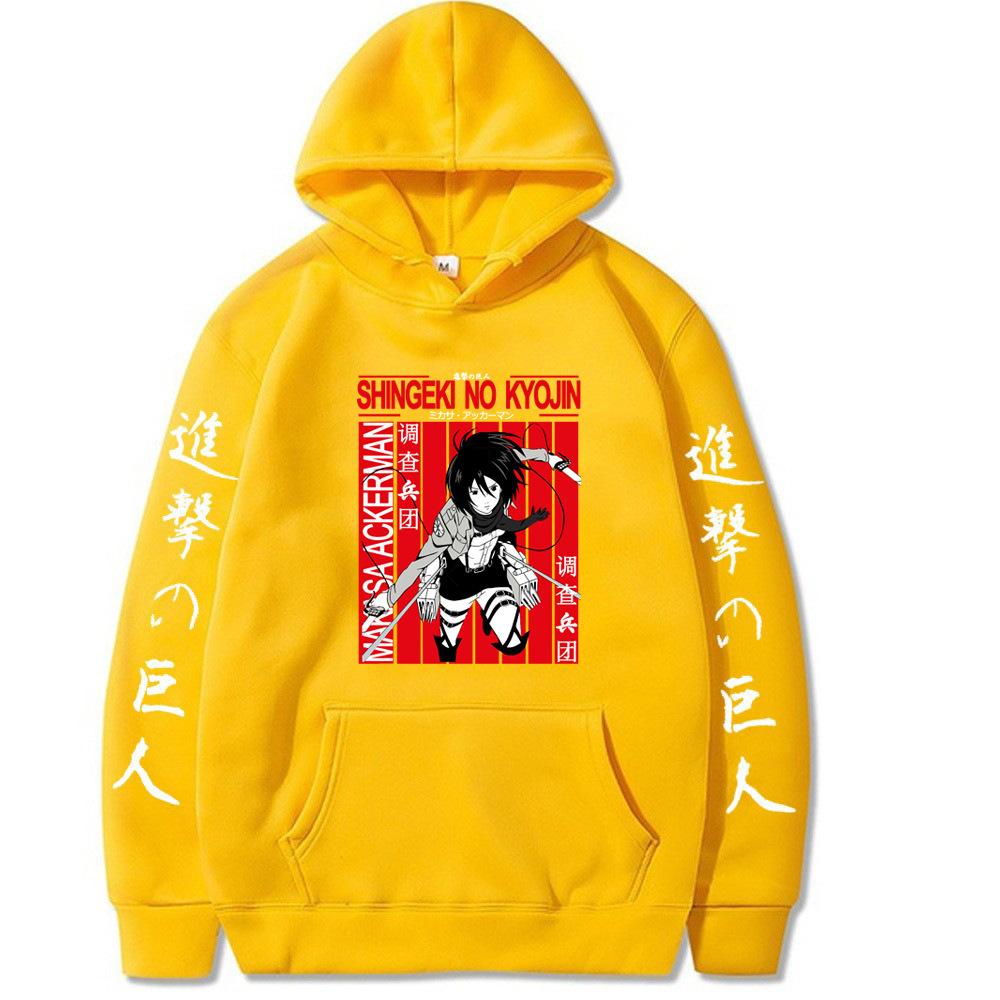 Anime, Printed Hooded Sweater Sweatshirt Men'S New Top