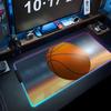 Mousepad baschet Mousepad Gaming RGB Pad Mare LED Covoraș Birou PC Mousepad Luminos Covorașe Mari Tastatură Covor Masă Cu Iluminare