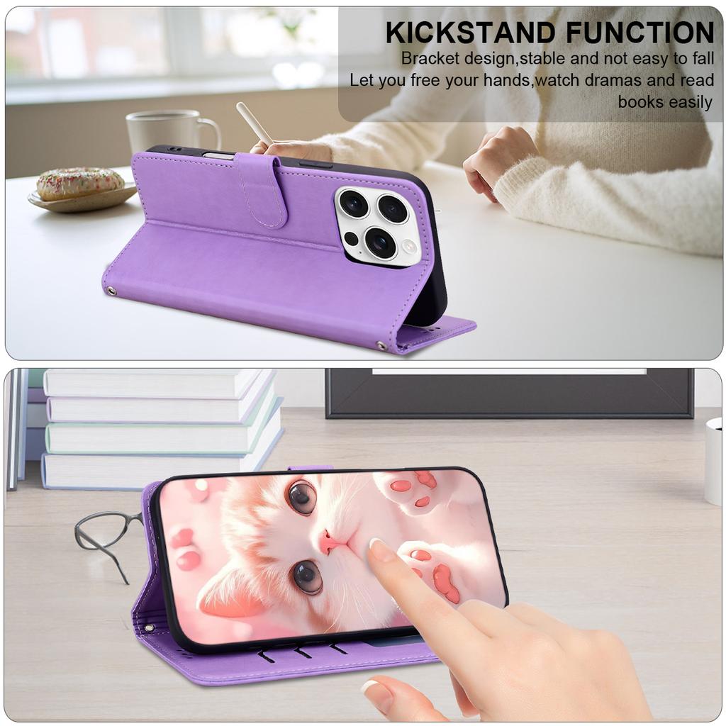 Faux Leather Wallet Flip Phone Case For Motorola G75 G55 G35 G24 G15 G05 G04S E15 E14 Card Holder Back Cover With Lanyard