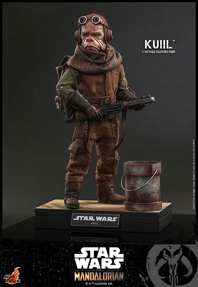 TV Masterpiece The Mandalorian Kuiil 16 Scale Figure Brown