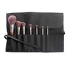 Dekori Makeup Brush PU Leather Cosmetic Case with Large Portable Makeup Brush Organizer and Multifunctional Travel and Portable for Holds 10 Brushes