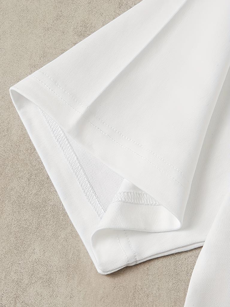 Men's 100% Cotton Vintage Motorcycle Graphic T-Shirt - Casual Short Sleeve Round Neck Summer Top with Retro Tattoo Biker Design