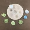 3D Lotus Leaf Shape Silicone Mold Fondant Cake Border Moulds Chocolate Mould