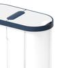 Cereal Container Plastic Space Saving Divided Storage Airtight Food Storage Containers for Kitchen