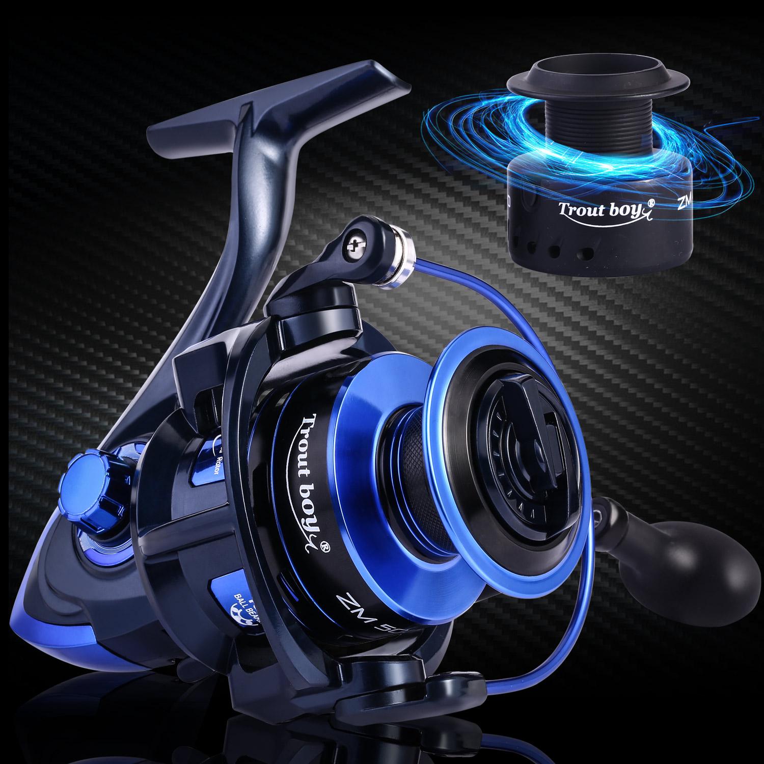 

Спиннинговая катушка 14 медведей, бесшовная левая/правая ручка, спиннинговая катушка для троллинга и рыбалки, оборудование 2000