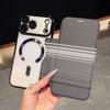 Magnetic Flip Cover Case IPhone 18 Pro Max 17 16 With Card Slot Premium PU Leather Wallet Stand Shockproof