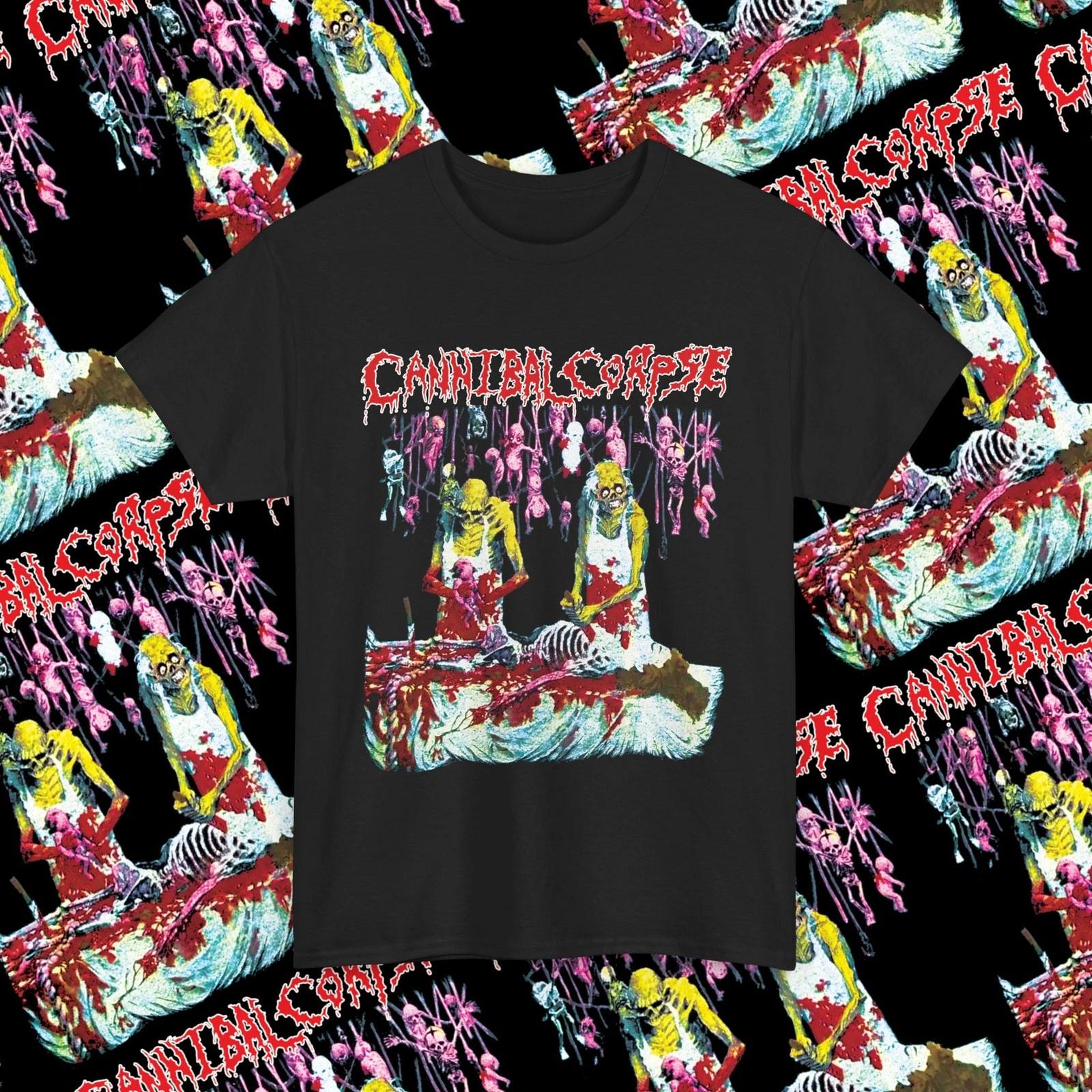 Cannibal Corpse Butchered at Birth Vintage Reprint, Death Metal Band T-Shirt 2XL