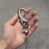 Wichard Sailor Carabiner Wichard Sailor Carabiner Key Ring Stainless Steel Made in France Durable and "L" Corrosion-Resistant