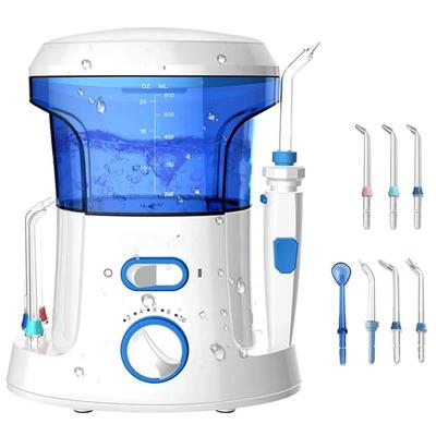 600ML Electric Dental Floss Oral Irrigator for Household Use Portable Tabletop Suitable For 7 Dental Floss Teeth  For Homeuse