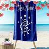 Benutzerdefinierter Name Rangers F.C Druck Strandtuch, Großes Weiches Schnelltrocknendes Handtuch für Strand Camping Schwimmen -HE97