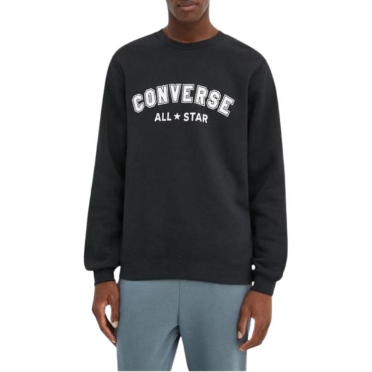 Converse Go To All Star Sweatshirt Unisex Black 10025422-A01