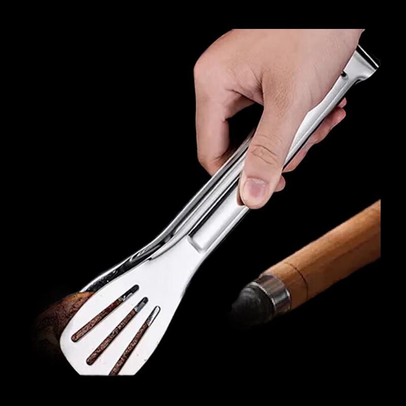 

Food-Grade 304 Stainless Steel Kitchen Tongs