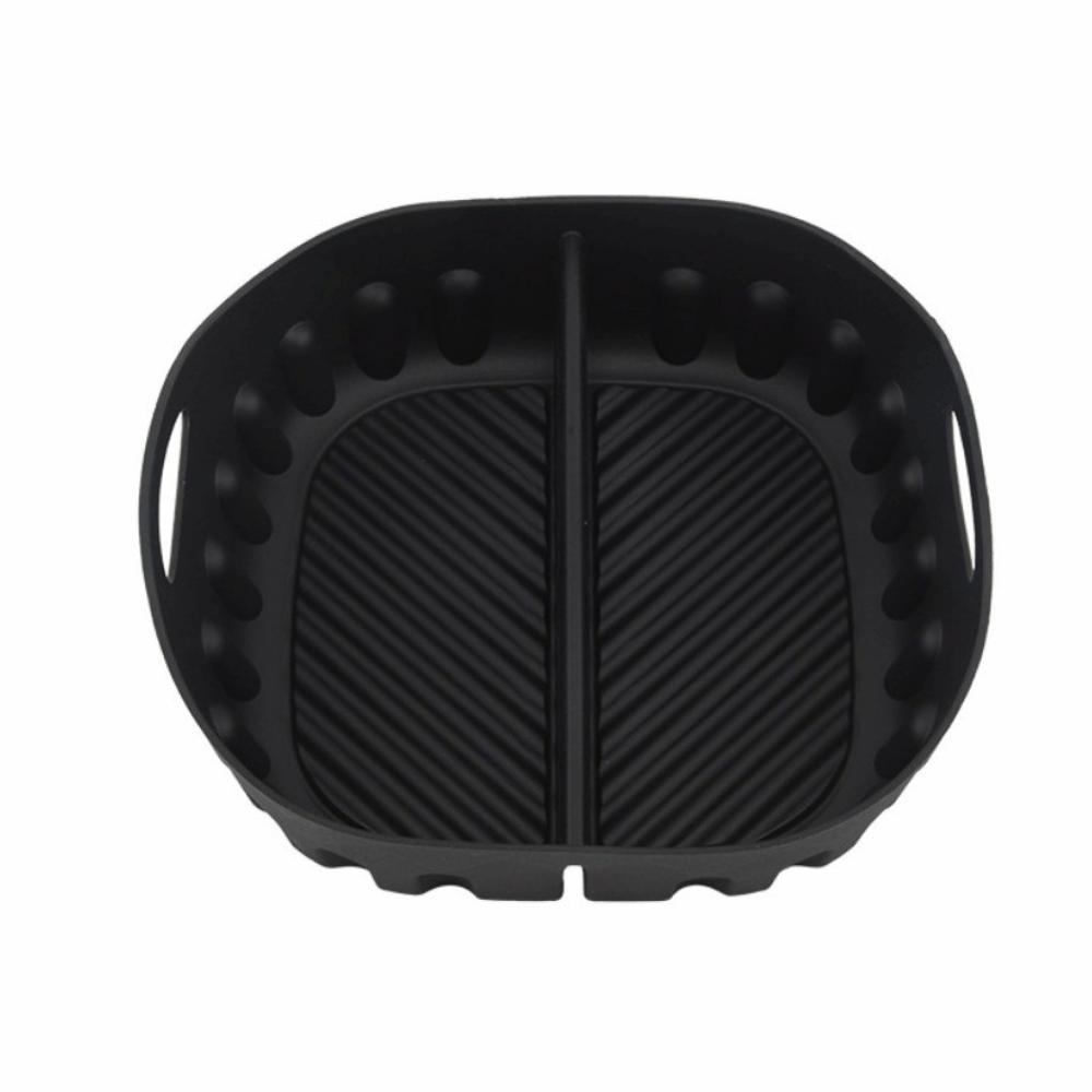 Flexible Silicone Air Fryer Liner Food Grade Circular Oven Basket Mat Air Fryer Accessories