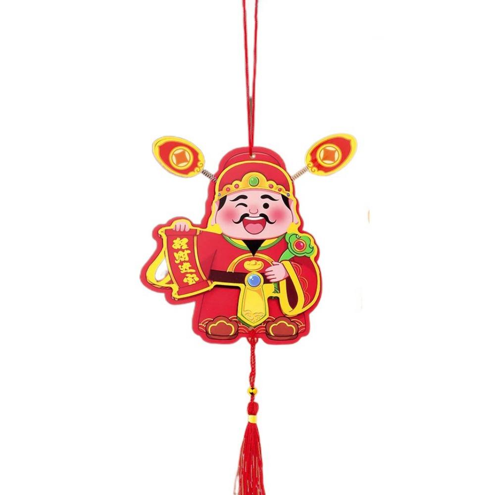 

Cartoon God of Wealth Fridge Stickers Cute Spring Festival Magnet Sticker Refrigerator Style 6