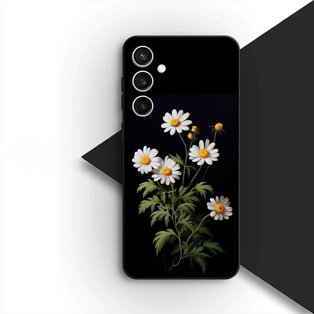 Fresh Little Daisy Flower Silicone Phone Cover for Xiaomi Poco C75 C65 C71 C85 X7 X6 M7 F7 F8 Ultra F6 Pro Soft Case