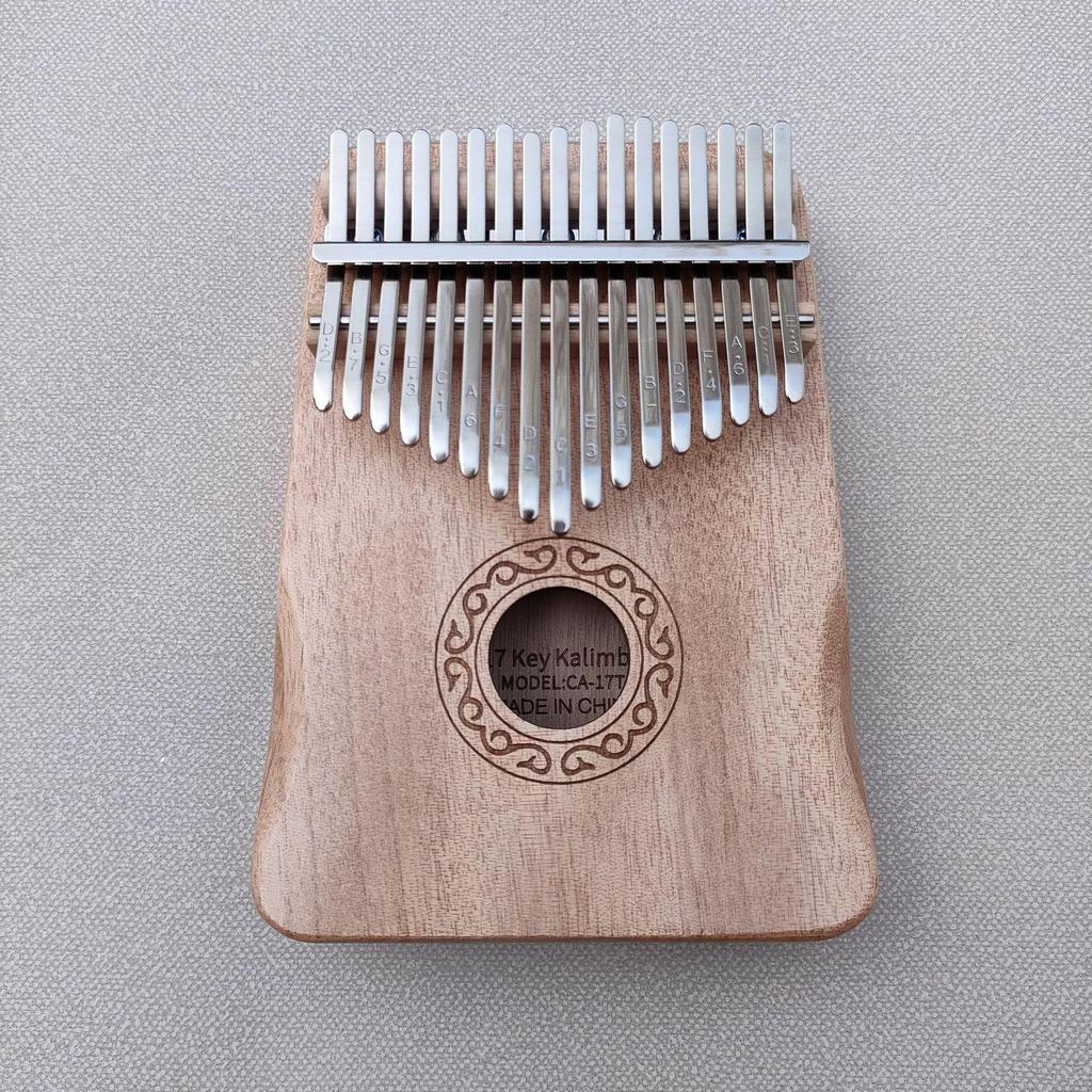 Kalimba Palcové piano - 17 a 21 tónů, Populární malý hudební nástroj