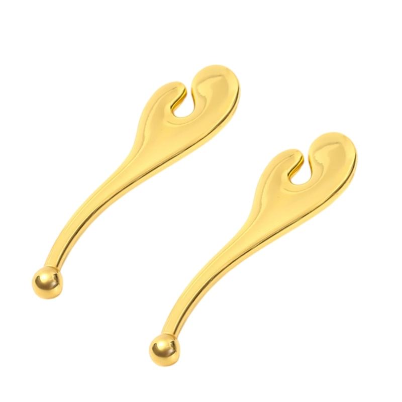 Metal Eye Cream Applicator Sticks Face Cream Spoons Elegant Face Massage Tool For Eyes And Forehead In 2 Color