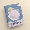 3 Inch Mini Photo Album 40 Pockets Hollow Cloud/Flower/Cake/Pudding Cover Portable PVC Small Idol Photocard Picture Holder Home Supplies