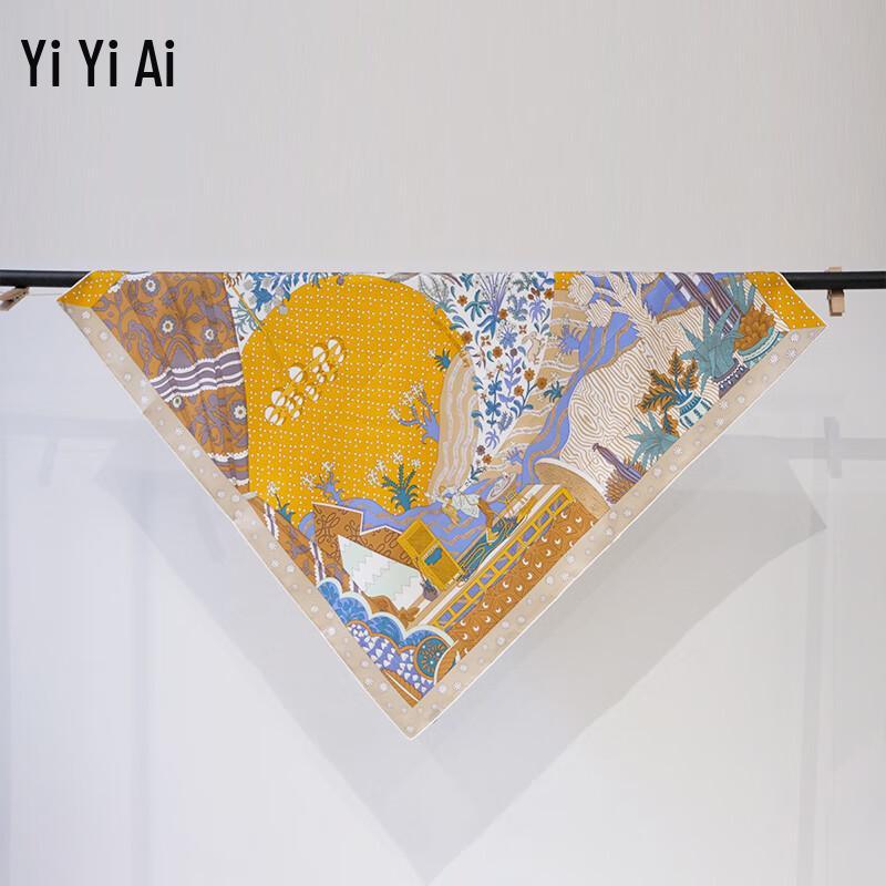 Hope 100% Mulberry Silk Square Scarf