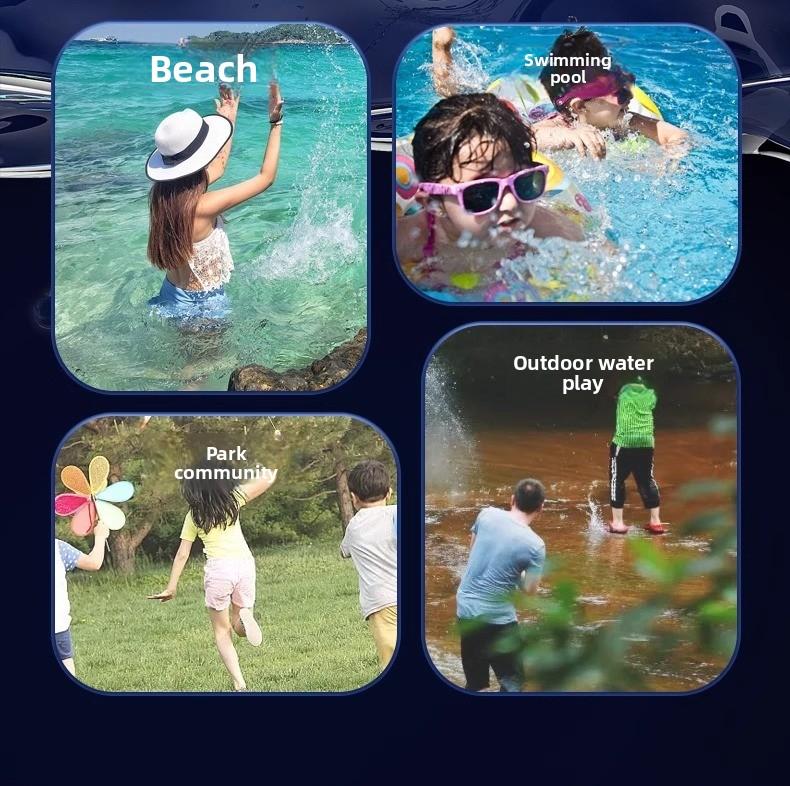 Automatic Water Absorbing Electric Water Gun Car Wash Outdoor Beach Swimming Pool Entertainment, Adult and Children's Water Gun