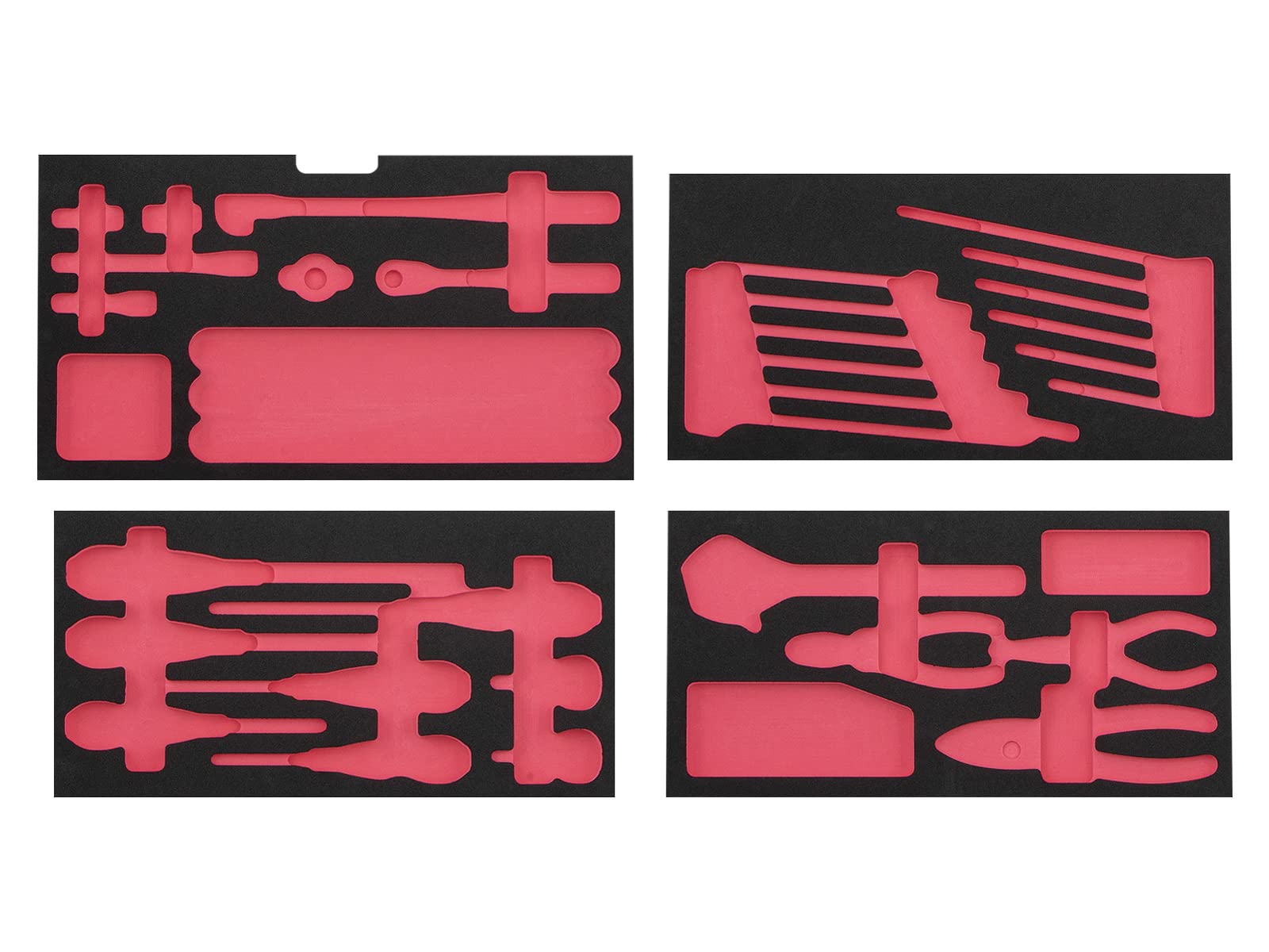 

KTC Kyoto Machine Tools Nepros Tool Set Inch Size for NTX734BCT2 Tray, [33-Piece Set] NT734BC,