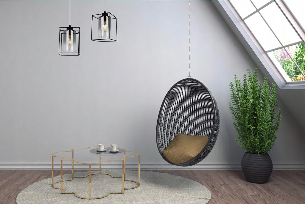 MODERN ELEGANT GLASS HANGING LAMP