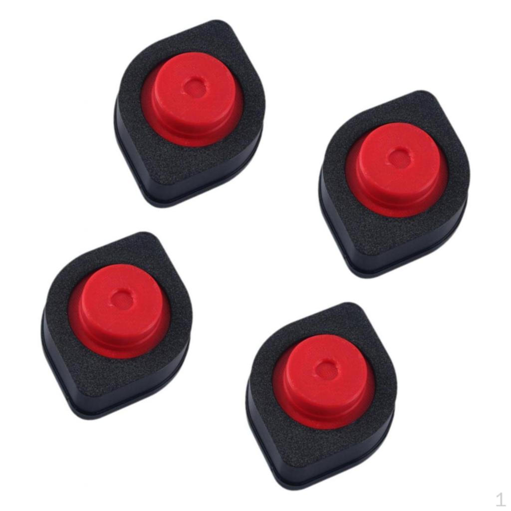 

4 Pieces Anti Vibration Foot Pads Shock Absorbing 3D Printer Parts Easy Installation Replaces
