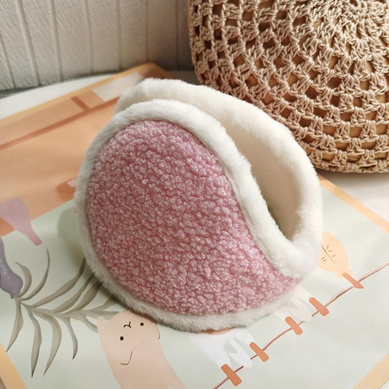 Korean Style Cute Women's Winter Earmuffs - Thick, Lined, Warm, Anti-Freeze Ear Protectors