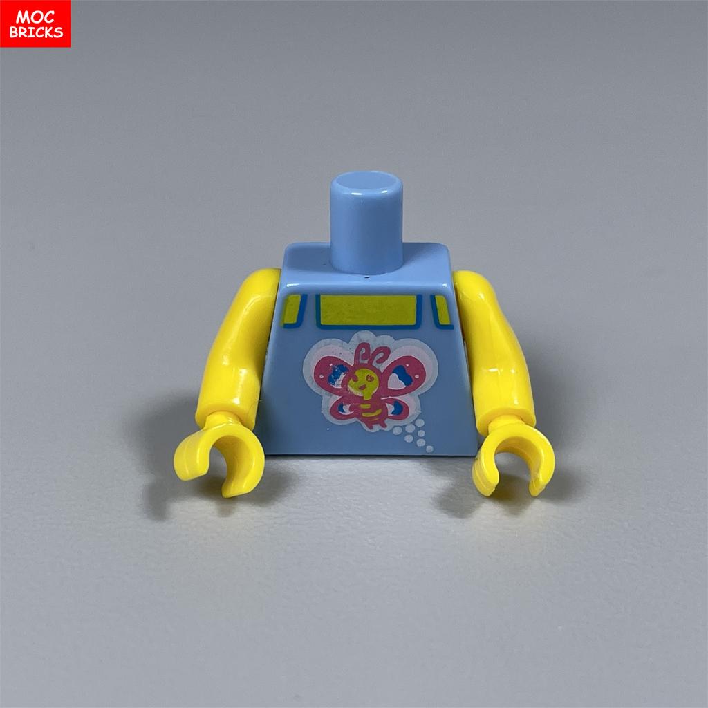 MOC Bricks Bride Bridegroom Little Boy Girl Woman Man Figure Model Building Blocks Assembled Toys Accessories Dolls For Children