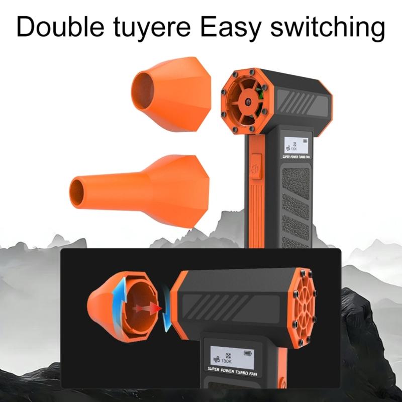 Electric Air Dusters 130000RPM Power Cordless Air Dusters Adjustment Blower Rechargeable Dust Blower for Computer Keyboard