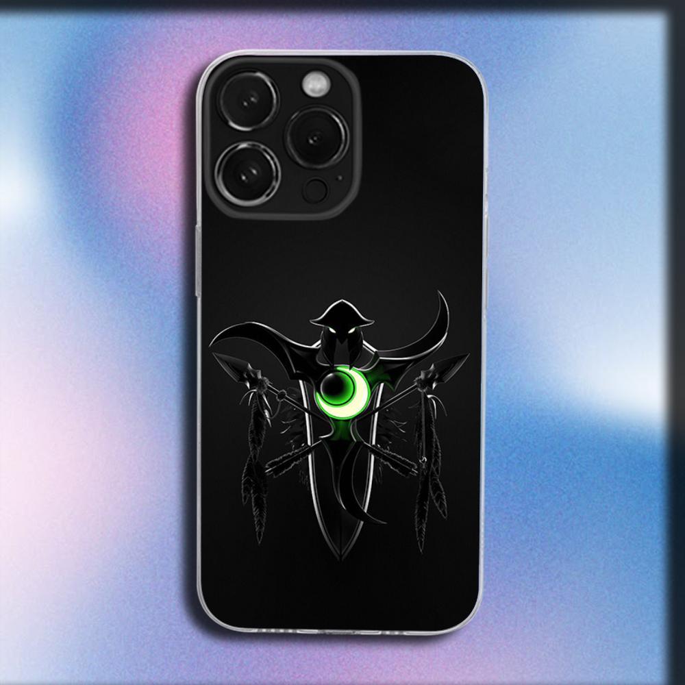 The World of W-Warcraft Game Phone Case For iPhone 16,15,14,13,12,11 Plus,Pro,Max,XR,XS,X,Plus,SE,Mini Transparent Soft Cover