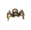 Rare Chinese Art Old Brass Handmade Spider Statue Figure Tea Pet Decoration Gift
