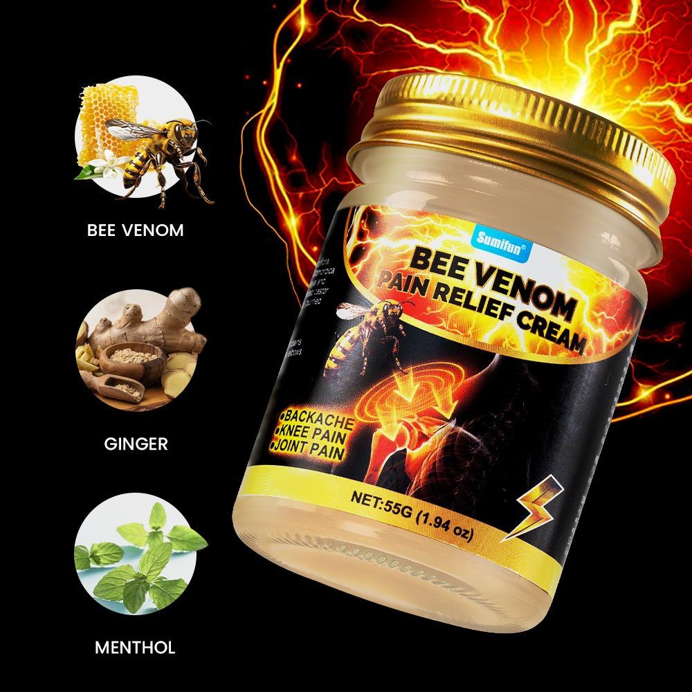 Bee Cream Against Pain, Effectively Relieves Sore Muscles and Bones , Cream Soothing Cream Bee Care Gel