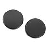 2Pcs Front Fork Stem Cover Durable Delicate Look Upper Fork Stem Cover Axle Nut Cap for CMX 250 300 500 Black