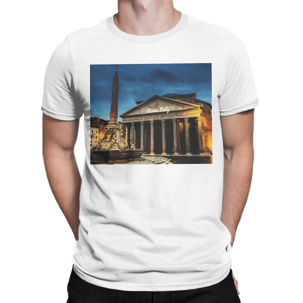 Rome Italy Impressive Pantheon Novelty 100 Cotton Tshirt Pantheon Tops Tees For Unisex