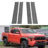 4pcs Car Window Pillar Posts Trims Decorative Strickers Exterior Parts Fit For Toyota Tacoma 2024