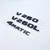3D Letters V260L V220d V250d V300d NIGHT EDITION Emblem for Mercedes Benz V W447 Car Fender Badge Trunk Nameplate Logo Sticker
