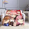 Comic The Quintessential Quintuplets Cashmere Blanket Sexy Anime Girl Flannel Blanke Portable Warm Camping  Soft skin