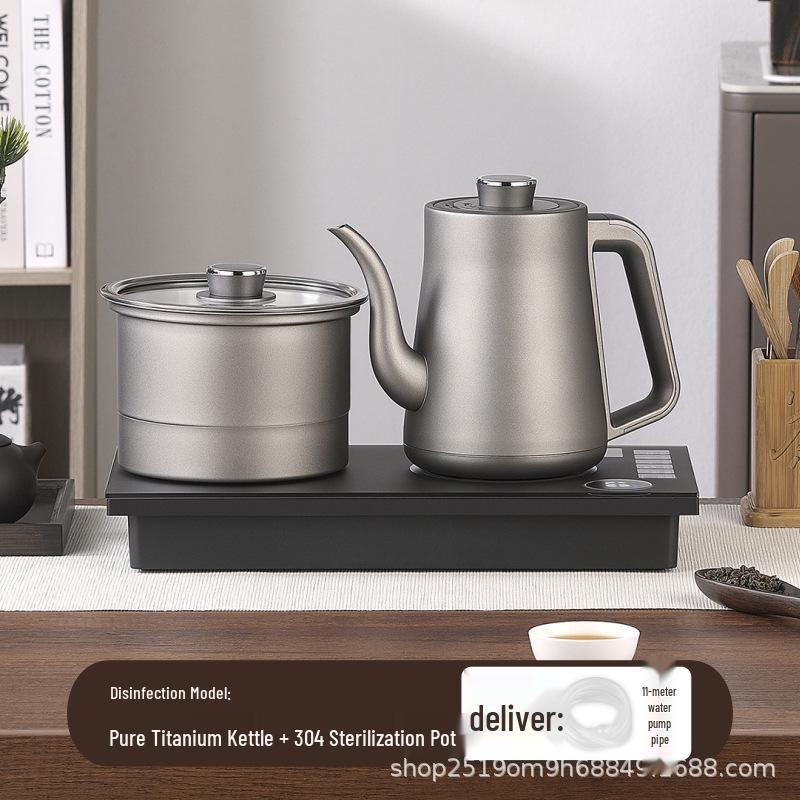 Fully Automatic Titanium Electric Kettle & Tea Stove with Water Pump