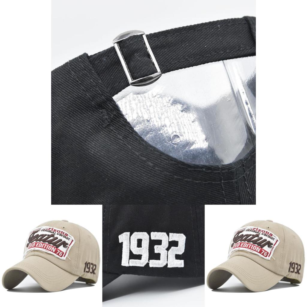 Trendy 1932 Baseball Cap With Embroidery For Men And Women Adjustable Cotton Cap
