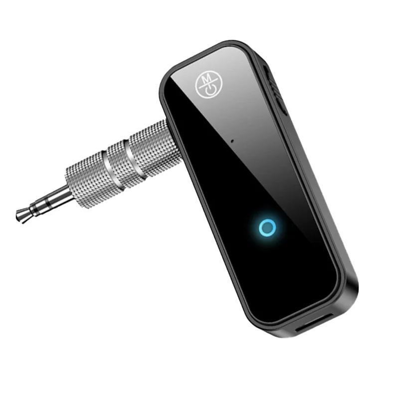 

Bluetooth 5.0 Transmitter Receiver 2-in-1 Wireless Adapter 3.5mm Audio AUX Adapter For Car Audio Music Aux Handsfree Headset