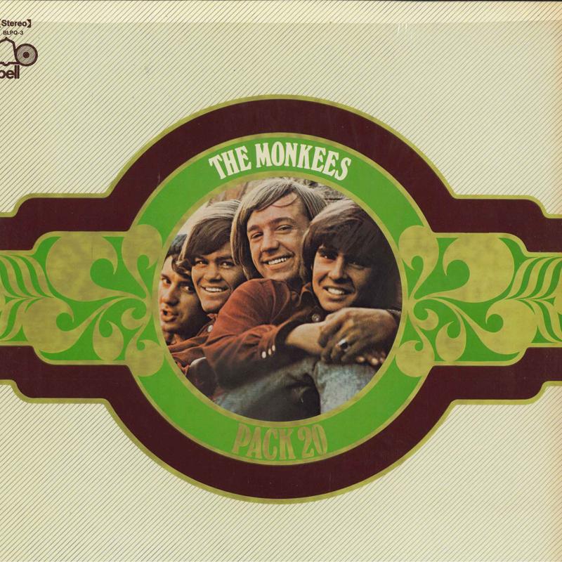 LP Record MONKEES - Pack20 BLPQ3 BELL Japan Pop Used