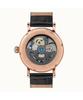 Ingersoll The Herald Leather Strap Black Skeleton Dial Automatic I00403B Men's Watch